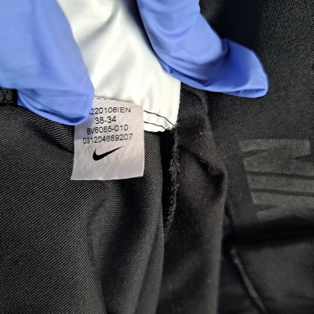 Nike Dri Fit Flex Flat Front Golf Pants Men's Size 38x34 Black #BV6065-010